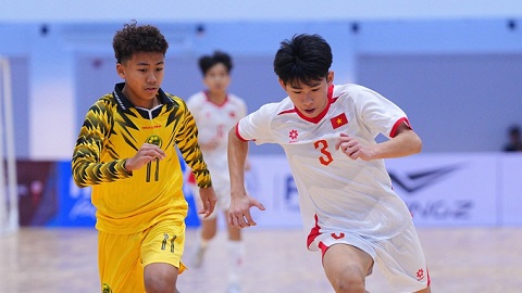 Thái Lan chia điểm với Indonesia, đẩy U16 futsal Việt Nam xuống tranh hạng ba